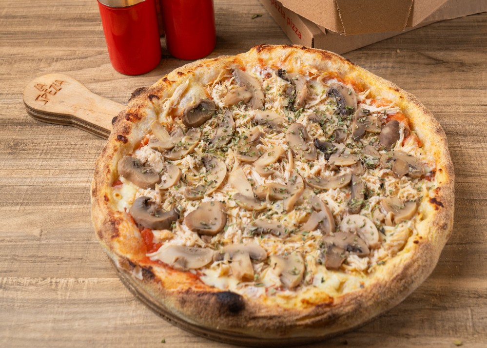 POLLO CHAMPIÑONES