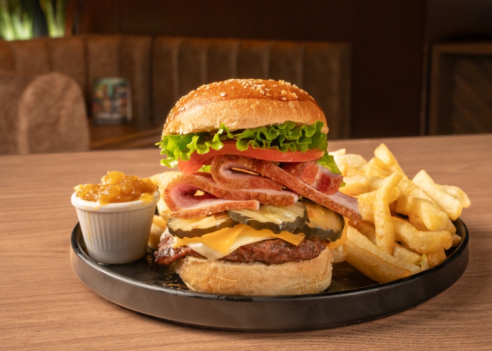 HAMBURGUESA BACON BURGUER