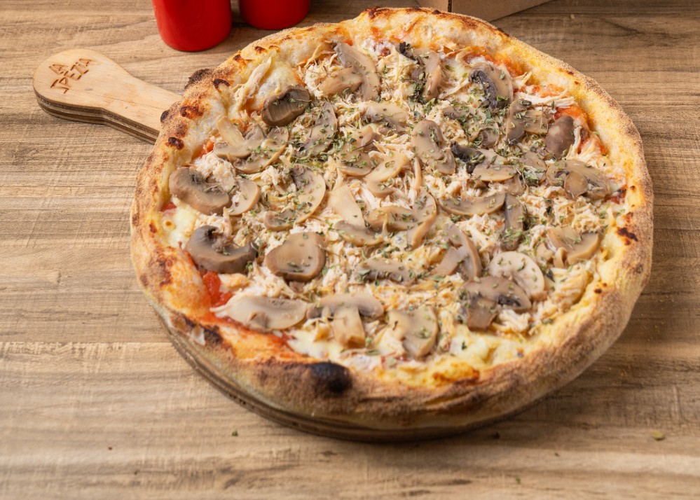POLLO CHAMPIÑONES